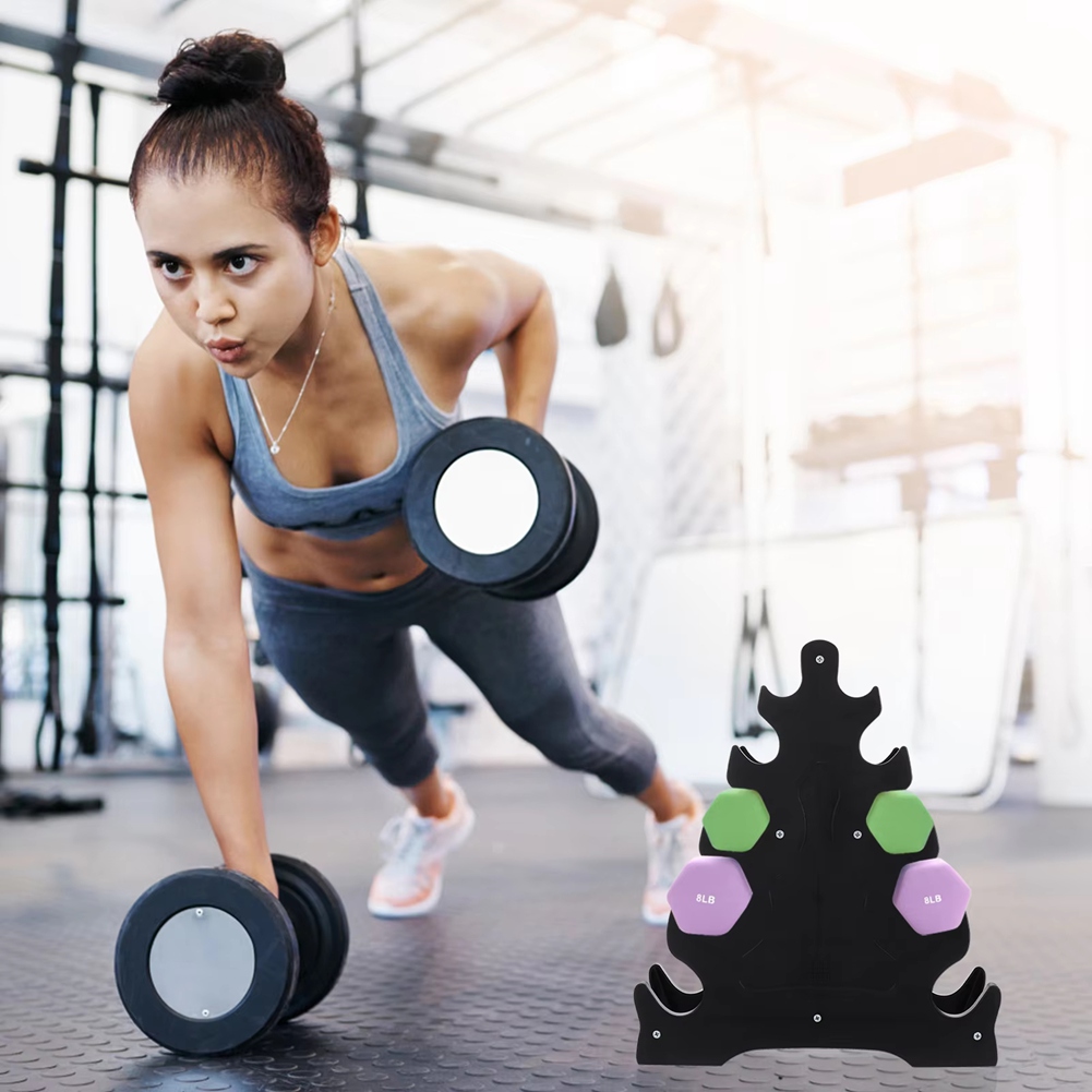 Home Gym Budget - Приятная подставка для гантелей, компактная стойка