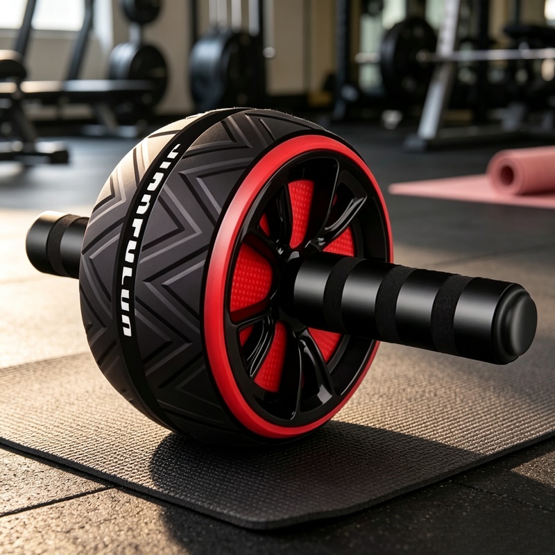 Ab Roller Wheel - Нескользящее колесо для пресса, прочный тренажер
