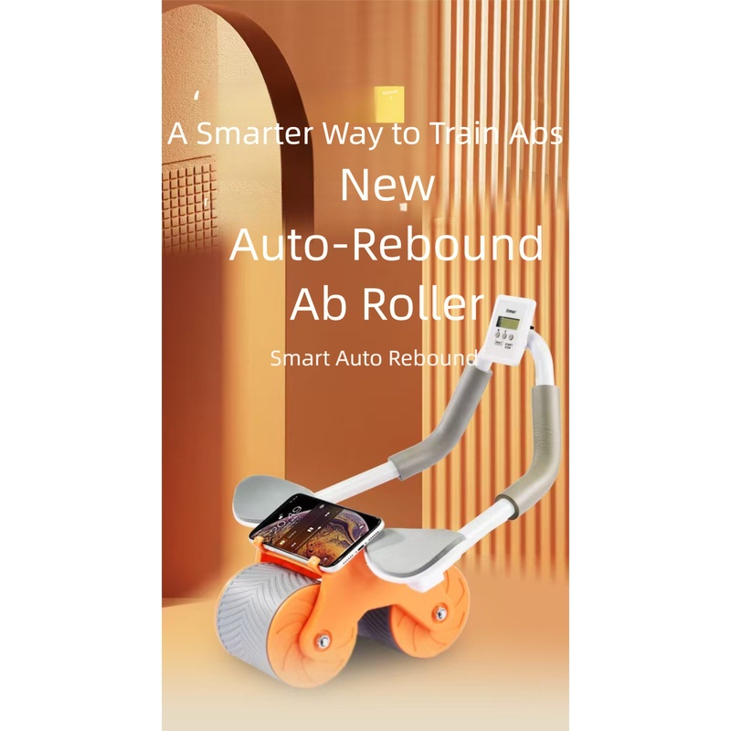 Ab Roller Wheel - Тренажер для пресса с автоматическим возвратом