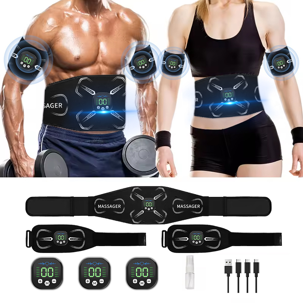 Home Gym Setup - Электростимулятор мышц EMS: тренажер для пресса,
