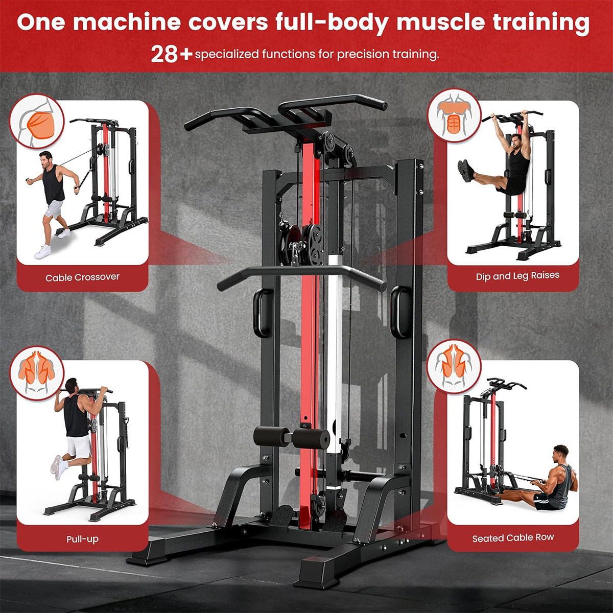 Тренажер для домашнего спортза – обзор и цена Home Gym All In One