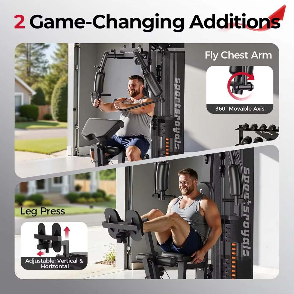 Многофункциональный домашний т – обзор и цена Home Gym Cable Machine With Weight Stack