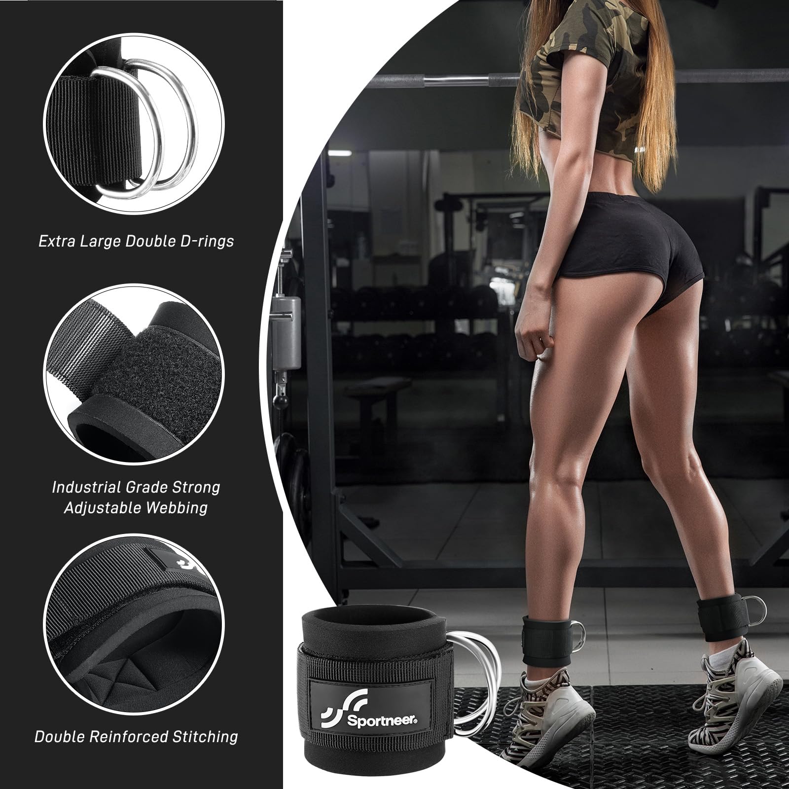 Регулируемые ремни для лодыжки – обзор и цена Home Gym All In One