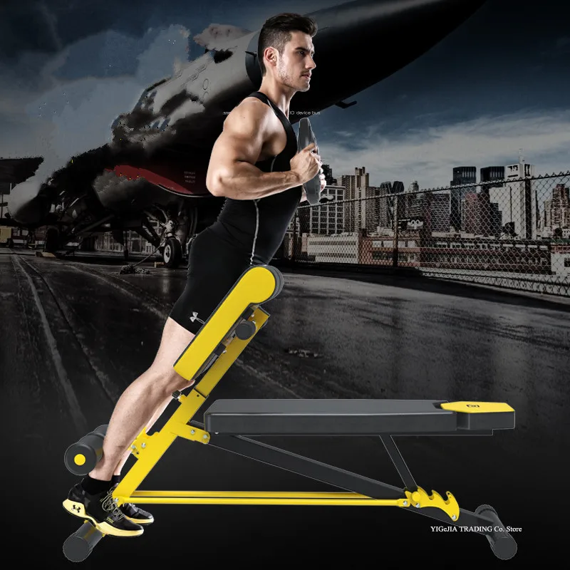 Регулируемая скамья для пресса – обзор и цена Home Gym All In One